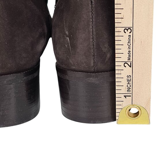 Amalfi‎ By Rangoni Womens Brown Suede Knee-High Boots 8.5M Made In Italy - Picture 7 of 16